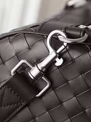 Okify Bottega Veneta Duffle Bag Dark Brown 55x29x24cm - 2