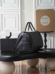 Okify Bottega Veneta Duffle Bag Black 50x27x24cm - 2
