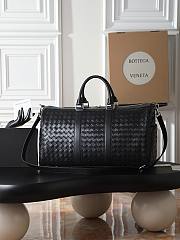 Okify Bottega Veneta Duffle Bag Black 50x27x24cm - 3