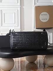 Okify Bottega Veneta Duffle Bag Black 50x27x24cm - 4