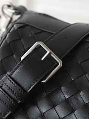 Okify Bottega Veneta Duffle Bag Black 50x27x24cm - 6