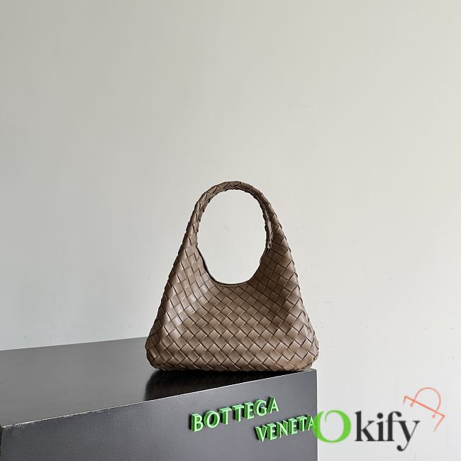 Okify Bottega Veneta Campana Bag Light Brown 28x16x15cm - 1