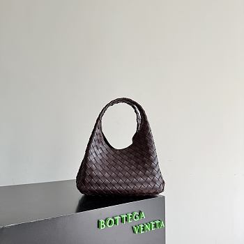 Okify Bottega Veneta Campana Bag Dark Red 28x16x15cm