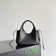Okify Bottega Veneta Campana Bag Black 28x16x15cm - 3