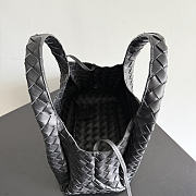 Okify Bottega Veneta Campana Bag Black 28x16x15cm - 2