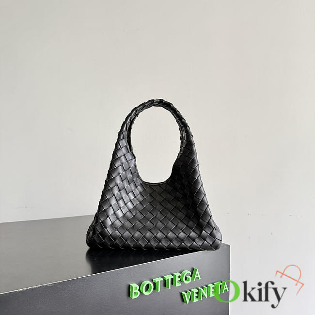 Okify Bottega Veneta Campana Bag Black 28x16x15cm - 1