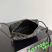 Okify Bottega Veneta Mini Loop Metal Knot Bag Black 17x11x6cm - 6