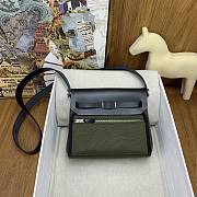 Okify Hermes Herbag Zip 20 Bag Black And Green  - 5