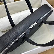 Okify Hermes Victoria Light Briefcase Black 38cm - 3