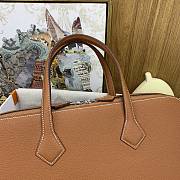 Okify Hermes Victoria Light Briefcase Golden Brown 38cm - 4
