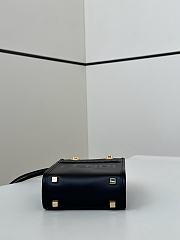 Okify Fendi Sunshine Mini Tote Bag Black 18x13x6cm - 6
