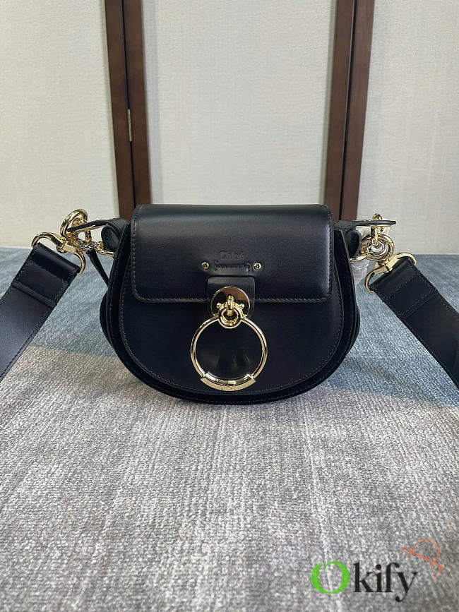 Okify Chloe Tess Small Bag Black 20x15x7cm - 1