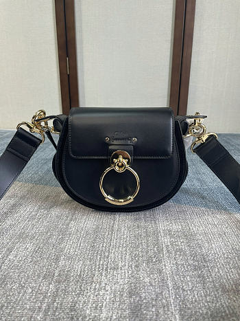 Okify Chloe Tess Small Bag Black 20x15x7cm