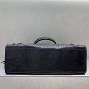 Okify Balenciaga Le City Extra Large Bag Black With Black Hardware 46x30x17cm - 2