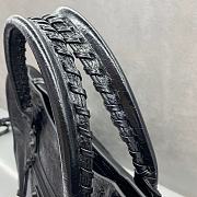 Okify Balenciaga Le City Extra Large Bag Black With Black Hardware 46x30x17cm - 4