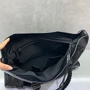 Okify Balenciaga Le City Extra Large Bag Black With Black Hardware 46x30x17cm - 6