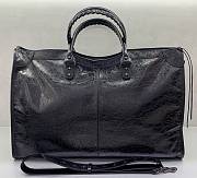 Okify Balenciaga Le City Unbeatable Large Bag Black 55x35x20cm  - 4