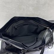 Okify Balenciaga Le City Unbeatable Large Bag Black 55x35x20cm  - 6