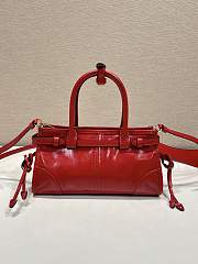 Okify Prada Bonnie Bag Red 23.5x12x9cm 1BA486  - 6