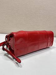 Okify Prada Bonnie Bag Red 23.5x12x9cm 1BA486  - 3