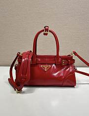 Okify Prada Bonnie Bag Red 23.5x12x9cm 1BA486  - 1