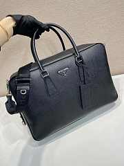 Okify Prada Black Briefcase 2VE028 40x27x10.5cm - 3