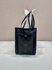 Okify Prada Small Black Tote Bag 1BH288 25x24cm - 1