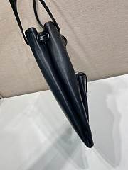Okify Prada Large Black Leather Tote Bag 1BC293 39x33cm  - 3