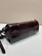 Okify Prada Bonnie Bag Dark Burgundy 1BA215 26x14x12cm - 2