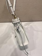 Okify Prada Bonnie Mini Bag White 1BA229 20x19.5x8cm - 2