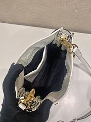 Okify Prada Bonnie Mini Bag White 1BA229 20x19.5x8cm - 3