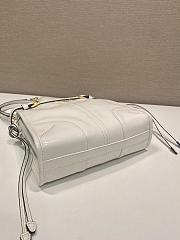 Okify Prada Bonnie Mini Bag White 1BA229 20x19.5x8cm - 4
