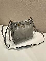 Okify Prada Bonnie Mini Bag Gray 1BA229 20x19.5x8cm - 4