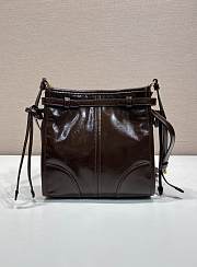 Okify Prada Bonnie Mini Bag Brown 1BA229 20x19.5x8cm - 6