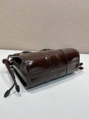 Okify Prada Bonnie Mini Bag Brown 1BA229 20x19.5x8cm - 3