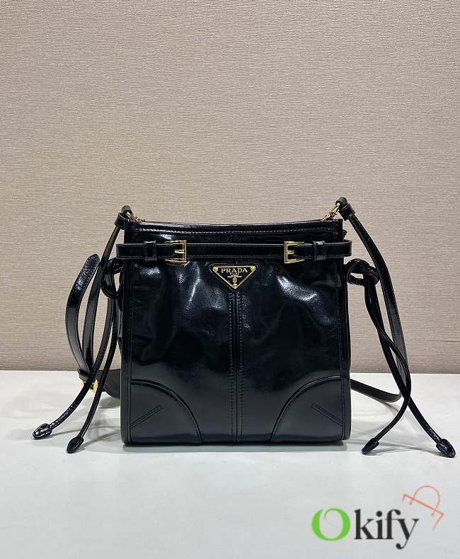 Okify Prada Bonnie Mini Bag Black 1BA229 20x19.5x8cm - 1