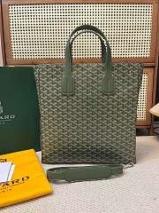 Okify Goyard Voltaire Bag Army Green 38x37.5x13cm - 3