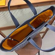 Okify Goyard Voltaire Bag Gray 38x37.5x13cm - 6