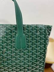 Okify Goyard Voltaire Bag Green 38x37.5x13cm - 3