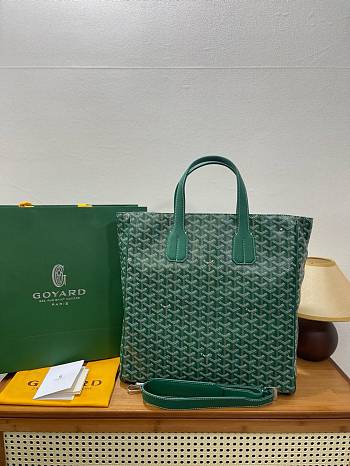 Okify Goyard Voltaire Bag Green 38x37.5x13cm