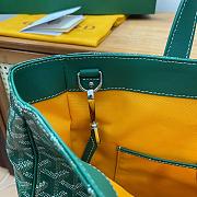Okify Goyard Voltaire Bag Green 38x37.5x13cm - 6
