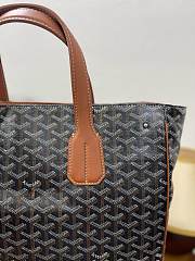 Okify Goyard Voltaire Bag Black And Brown 38x37.5x13cm - 3