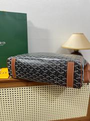 Okify Goyard Voltaire Bag Black And Brown 38x37.5x13cm - 2