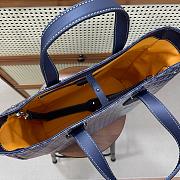 Okify Goyard Voltaire Bag Dark Blue 38x37.5x13cm - 6