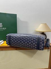 Okify Goyard Voltaire Bag Dark Blue 38x37.5x13cm - 3