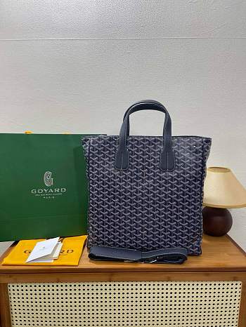 Okify Goyard Voltaire Bag Dark Blue 38x37.5x13cm