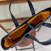 Okify Goyard Voltaire Bag Black 38x37.5x13cm - 5