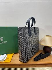 Okify Goyard Voltaire Bag Black 38x37.5x13cm - 3