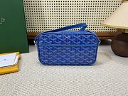 Okify Goyard Cap-Vert PM Bag Blue 23x14x8cm - 6