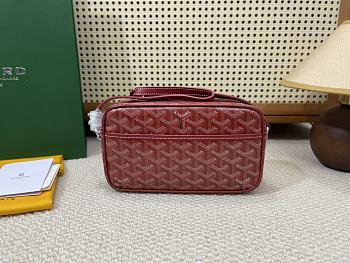Okify Goyard Cap-Vert PM Bag Red 23x14x8cm